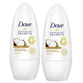 DOVE | Αποσμητικό Roll On Coconut & Jasmine 50ml 1+1 Δώρο