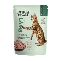 Υγρή Τροφή Γάτας Grain Free Αρνί σε Σάλτσα 85g