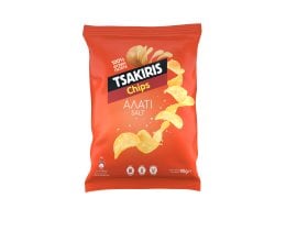 ΤΣΑΚΙΡΗΣ | Τσίπς Αλάτι  90 gr