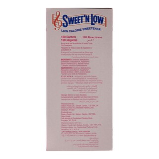 SWEET N LOW | ΥΠΟΚΑΤΑΣΤΑΤΟ ΖΑΧΑΡΗΣ ΣΕ ΦΑΚΕΛΑΚΙΑ 100 X 8 GR