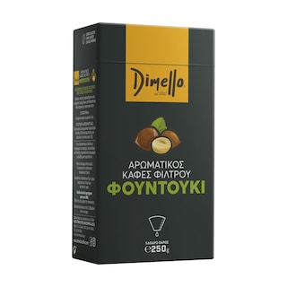 DIMELLO | Καφές Φίλτρου Φουντούκι 250g