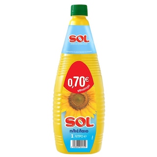 SOL | SUNFLOWER OIL  1 LT 1 LT 0.7E CHEAPER
