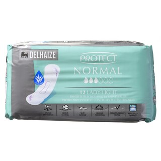 DLL | Σερβιέτες Ελαφράς Ακράτειας Lady Normal 12 Τεμάχια