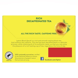 LIPTON | Τσάι Μαύρο Decaf 20x1.8g