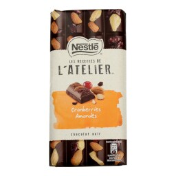 NESTLE | ΣΟΚΟΛΑΤΑ ΥΓΕΙΑΣ L'ATELIER ΜΕ CRANBERRIES 195 GR