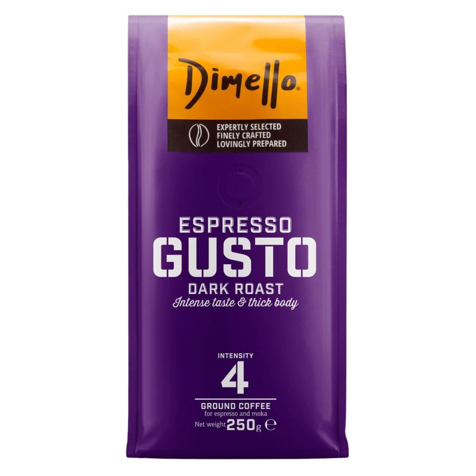 DIMELLO Καφές Espresso Gusto Αλεσμένος 250g