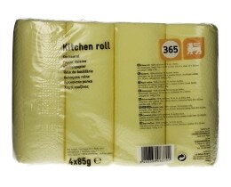 365 | ΧΑΡΤΙ ΚΟΥΖΙΝΑΣ ΚΙΤΡΙΝΟ 4 TΕΜ