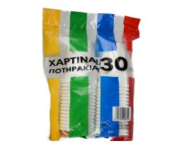 - | Ποτηράκια Χάρτινα Διαφανή 30 Τεμάχια