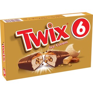 TWIX | Παγωτό Γάλακτος Καραμέλα & Μπισκότο 6x35g