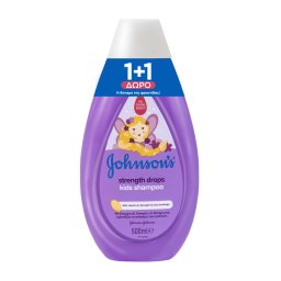 JOHNSON BABY | Σαμπουάν Kids Strength Drops 500ml 1+1 Δώρο