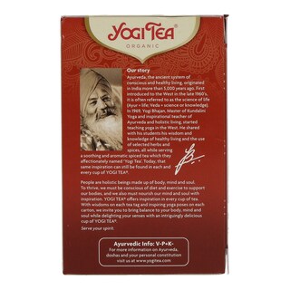 YOGI TEA | Αφέψημα Βιολογικό Κλασικό 17x2.2g
