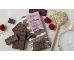VEGANZ | Σοκολάτα Bio Καρύδα Βατόμουρα & Quinoa 80g