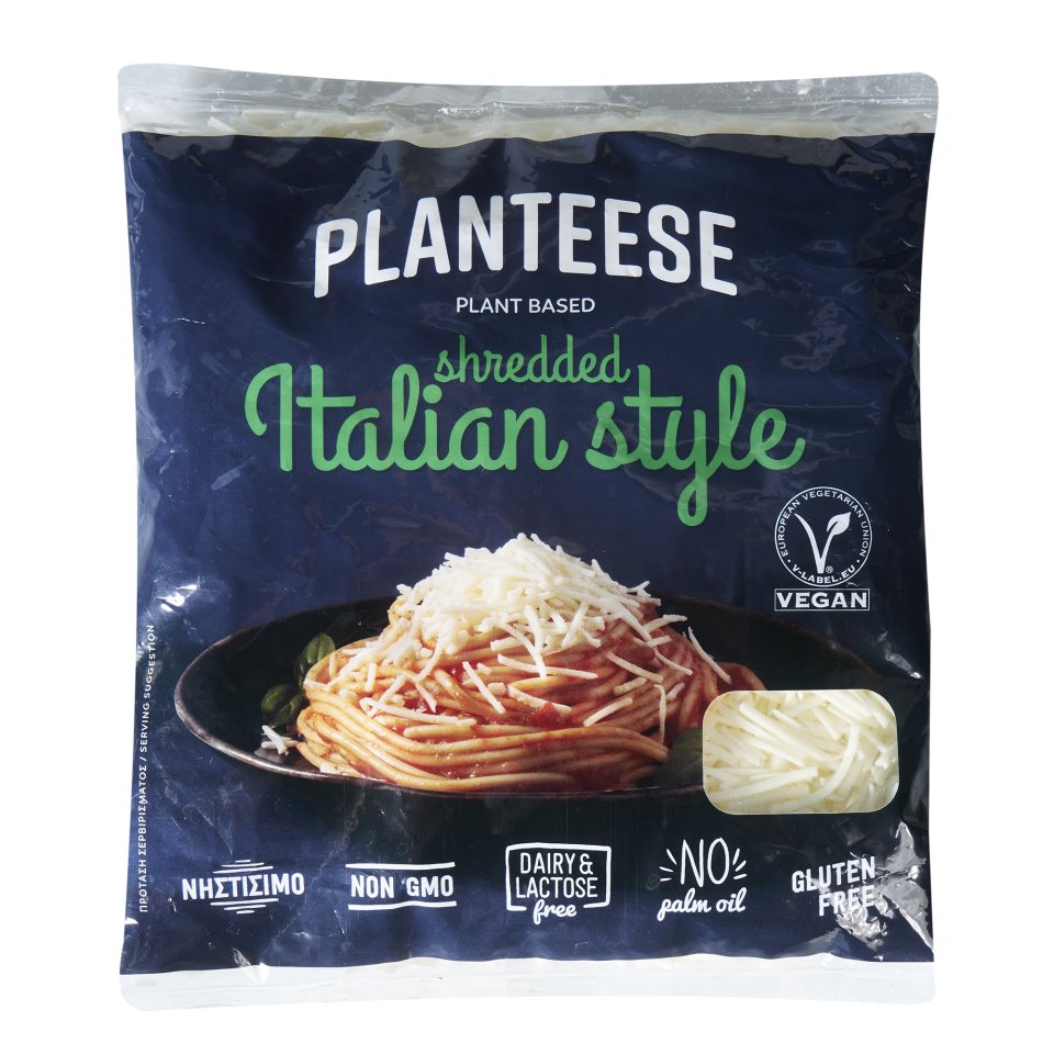 Planteese Vegan Σκληρό Τριμμένο 180g