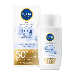 NIVEA | Αντηλιακό Προσώπου Προσώπου Triple Protect SPF50+ 40ml