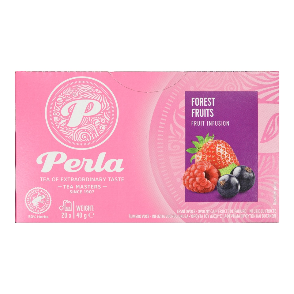 PERLA BEVERAGES Αφέψημα Βοτάνων Φρούτα του Δάσους 20x2g