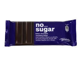 GENEVA | ΣΟΚΟΛΑΤΑ BITTER 70 % ΚΑΚΑΟ ΧΩΡΙΣ ΖΑΧΑΡΗ 30 GR