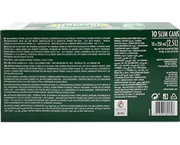 PERRIER | Carbonated Water Natural Mineral Can 10x250ml