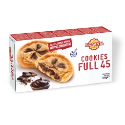 ΒΙΟΛΑΝΤΑ | Μπισκότα Cookies Full 45 Μαύρη Σοκολάτα 150g