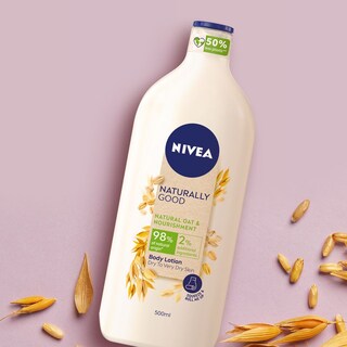 NIVEA | Λοσιόν Σώματος Naturally Good Βρώμη 350ml