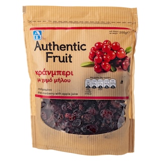 ΑΒ | Αποξηραμένα Φρούτα Cranberry με Χυμό Μήλου 200g