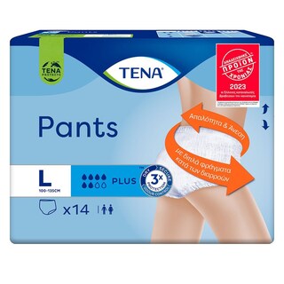 TENA | PANTS | Πάνες Ενηλίκων Pants L Plus 14 Τεμάχια