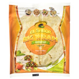 EL SABOR | Πίτες Tortillas Big Wraps 370g