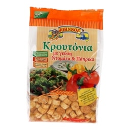 JOHNSOF | Κρουτόν Τομάτα Πάπρικα 160 gr