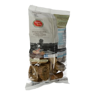 ΚΡΗΤΩΝ ΑΡΤΟΣ | KR AR RUSK BARLEY FLOUR NO SALT 350G