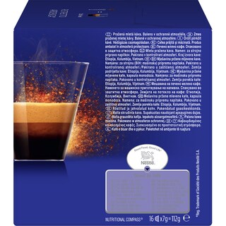 NESCAFE | DOLCE GUSTO | ΚΑΦΕΣ ΕΣΠΡΕΣΟ RISTRETTO ARDENZA KAΨΟΥΛΕΣ ΓΙΑ ΜΗΧΑΝΗ DOLCE GUSTO 112GR