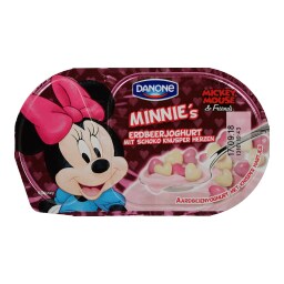 DANONE | DISNEY MINNIE STRAWBERRY TOPPERS 120GR  120GR