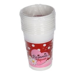 - | ΠΟΤΗΡΙΑ ΠΛΑΣΤΙΚΑ DISNEY MINNIE DAISIES 9 ΤΕΜ