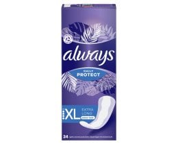 ALWAYS | Panty Liners Daily Protect Extra Long 24 Pieces