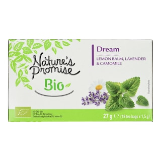 NATURES PROMISE BIO | Αφέψημα Bio με Μελισσόχορτο Λεβάντα και Χαμομήλι 27g