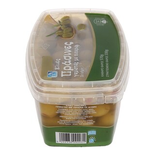 ΑΒ | ΕΛΙΕΣ ΠΡΑΣΙΝΕΣ ΜΕ ΠΙΠΕΡΙΑ 330 GR