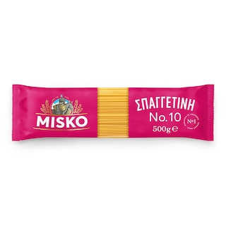 MISKO | Μακαρόνια Σπαγγετίνη Νο 10 500 gr