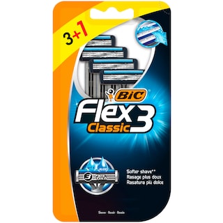 BIC | FLEX COMFORT | ΞΥΡΙΣΤΙΚΗ ΜΗΧΑΝΗ ΜΙΑΣ ΧΡΗΣΗΣ 3 ΛΕΠΙΔΕΣ 3 ΤΕΜ