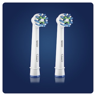ORAL B | Ανταλλακτικές Κεφαλές Ηλεκτρικής Οδοντόβουρτσας CrossAction 2 τεμ