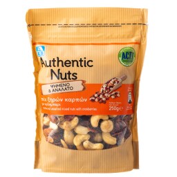 ΑΒ | Μίγμα Ξηρών Καρπών Κράνμπερι Ψημένοι & Ανάλατοι 250gr