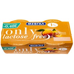 ONLY | Επιδόρπιο Γιαουρτιού Χωρίς Λακτόζη Ροδάκινο 2 Χ 170 gr (0.40)