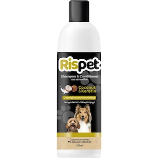 RISPET | Σαμπουάν για Κατοικίδια Coconut & Keratin 370ml