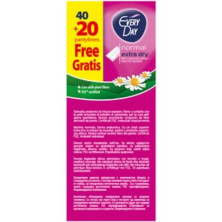 EVERY DAY | PADS NORMAL ECO 40 PIECES