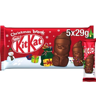KITKAT | Σοκολάτα Γάλακτος KitKat Santa 5x29g