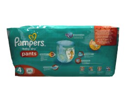 PAMPERS | PAMPERS BABY DRY ΠΑΝΕΣ ΒΡΑΚΑΚΙΑ 8  15 KGR No 4 MAXI 40 ΤΕΜ