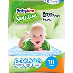 BABYLINO | Υποσέντονα Βρεφικά Sensitive 90X60 cm 10 Τεμάχια