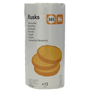 365 | Φρυγανιές Στρογγυλές 125gr