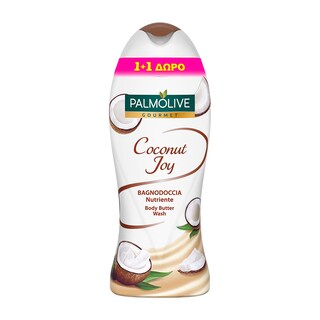 PALMOLIVE | Αφρόλουτρο Gourmet Καρύδα 500ml 1+1 Δώρο 1+1