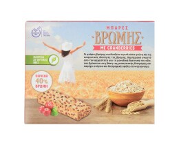 ΒΙΟΛΑΝΤΑ | Μπάρες Βρώμης με Cranberries 40g 3+1 Δώρο