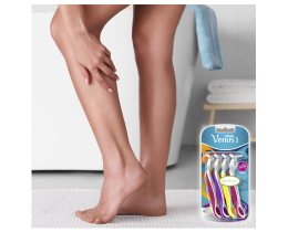 GILLETTE | Ξυραφάκια Μίας Χρήσης Venus 3 3+1 Τεμάχιο Δώρο
