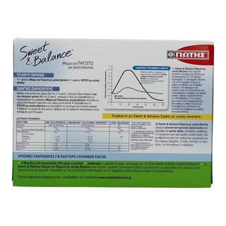 SWEET & BALANCE | ΜΕΙΓΜΑ ΠΑΓΩΤΟΥ ΜΕ ΓΛΥΚΑΝΤΙΚΑ ΒΑΝΙΛΙΑ 166 GR
