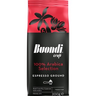BUONDI | ΚΑΦΕΣ ΕΣΠΡΕΣΣΟ ΑΛΕΣΜΕΝΟΣ ARABICA 200 GR